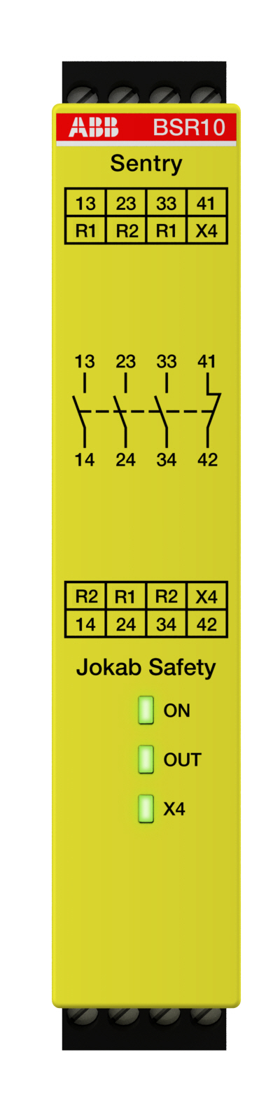 BSR Sikkerhedsmodul (Basic function Safety Relay) - Billede 2